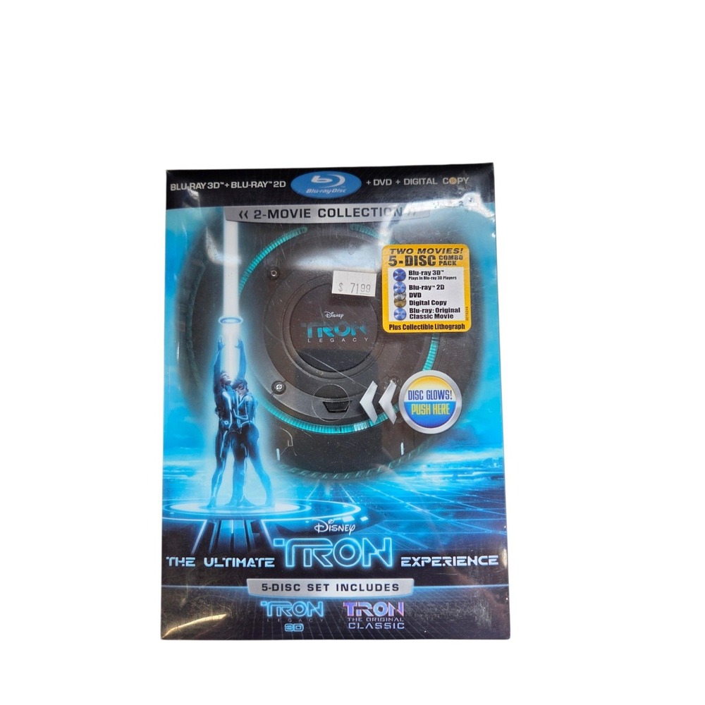 The Ultimate Tron Legacy Experience 3D, 5 Disc Set New Open Box